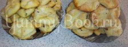 слоено-дрожжевые конвертики. Шаг 7