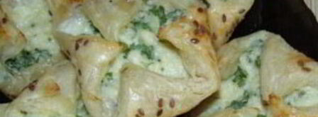 слойки из слоеного дрожжевого теста. Шаг 5