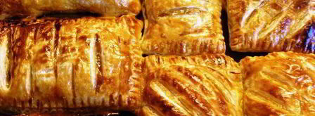 слойки с абрикосовым джемом и сливовым конфитюром. Шаг 8