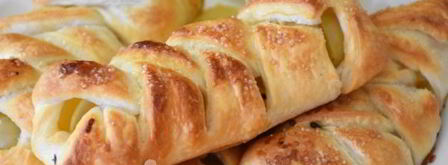 слойки с виноградом. Шаг 9