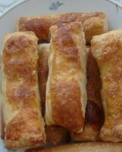 Слойки со сгущенкой