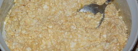 медово-яблочные сырники. Шаг 3