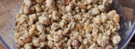 мраморный творожник с мюсли. Шаг 9