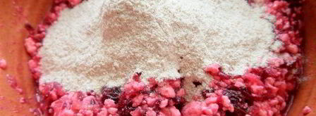 свекольные сырники из духовки. Шаг 11