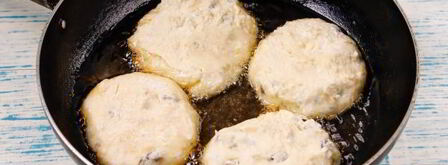 сырники без яиц с бананом. Шаг 10