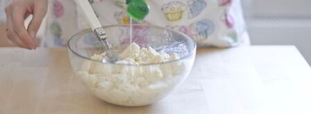 сырники из цельнозерновой муки с грушей. Шаг 5