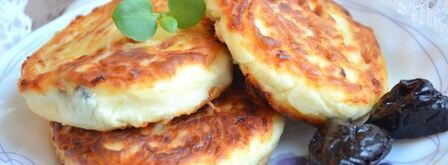 сырники с черносливом. Шаг 7