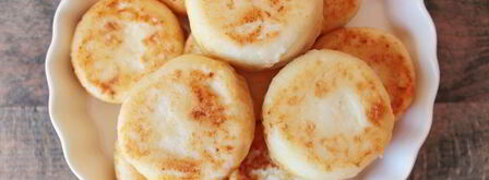 сырники с яблоком. Шаг 7