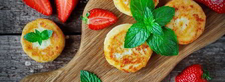 сырники с яблоком. Шаг 9