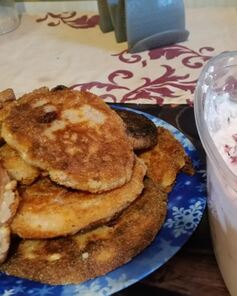 Сырники с ягодами