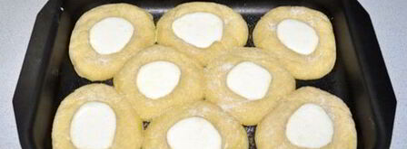 сырники со сметаной в духовке. Шаг 5