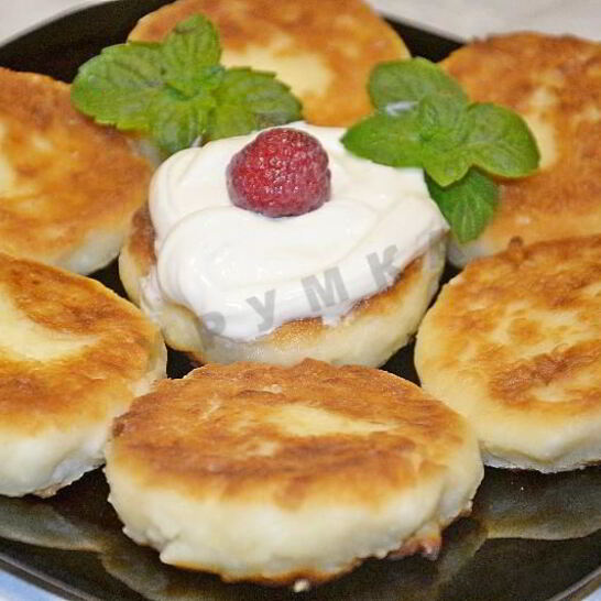 Рецепт сырников творожных нежных