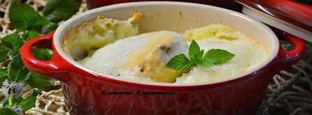 сырники запеченые в сметане. Шаг 7