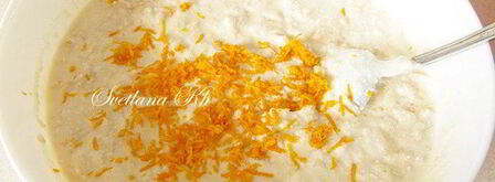 творожник с яблоками и апельсиновой цедрой. Шаг 6