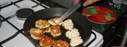 творожники с ветчиной. Шаг 16