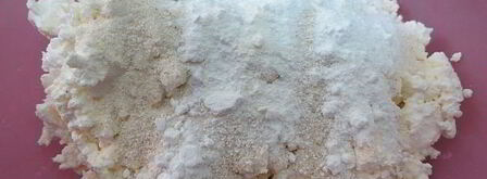 воздушные сырники с укропом в духовке. Шаг 5