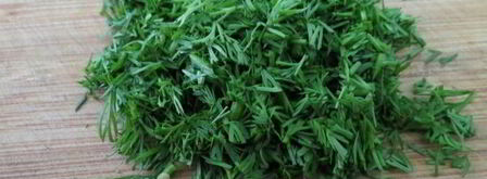 воздушные сырники с укропом в духовке. Шаг 6