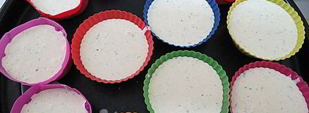 воздушные сырники с укропом в духовке. Шаг 10