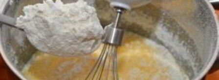 бисквитное тесто обычное. Шаг 3