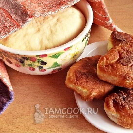 Рецепт классического теста на кефире