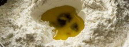 пресное тесто для пиццы на воде. Шаг 4