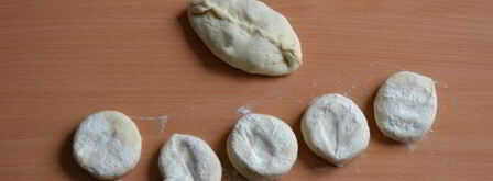 тесто без яиц и молока для пирожков. Шаг 11