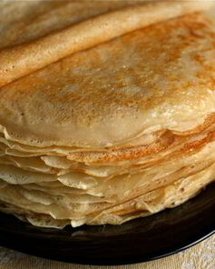 Тесто для тонких блинов