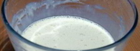 тесто на блины на молоке. Шаг 5