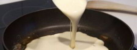 тесто на блины на молоке. Шаг 7