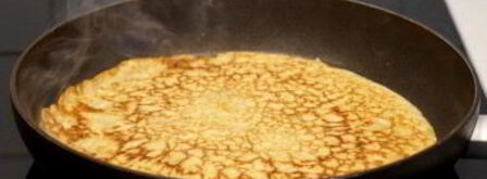 тесто на блины на молоке. Шаг 8