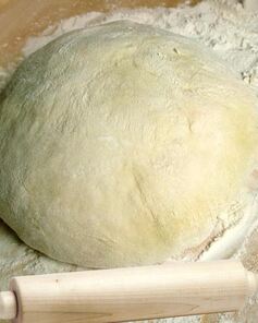 Тесто на сухом молоке для жареных пирожков