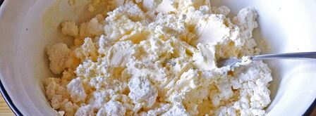 творожно песочное тесто. Шаг 4