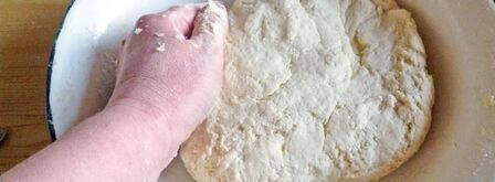 творожно песочное тесто. Шаг 7