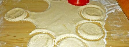 творожно песочное тесто. Шаг 11