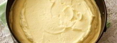 творожный пирог с бисквитным тестом. Шаг 8