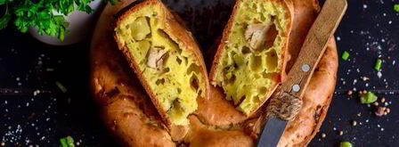 жидкое тесто для пирога. Шаг 7