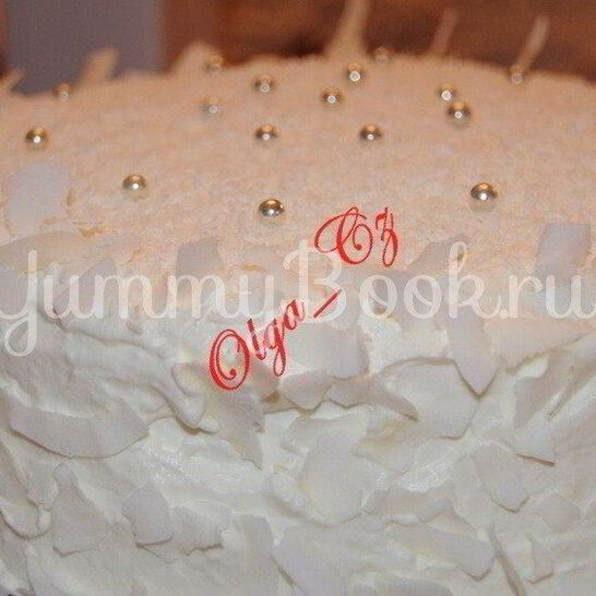 Рецепт ананасова-кокосового торт