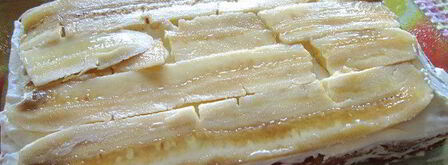 фруктово-сливочный торт из печенья. Шаг 7