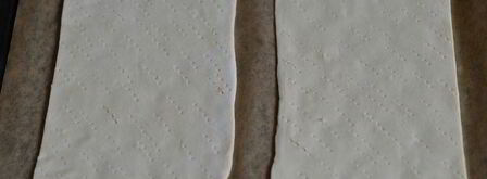 наполеон из слоеного теста. Шаг 4