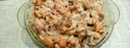 торт из печенья без выпечки со сгущенкой. Шаг 3