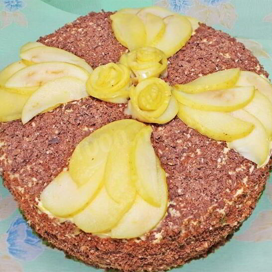 Рецепт торта королевского с маком, орехами, изюмом