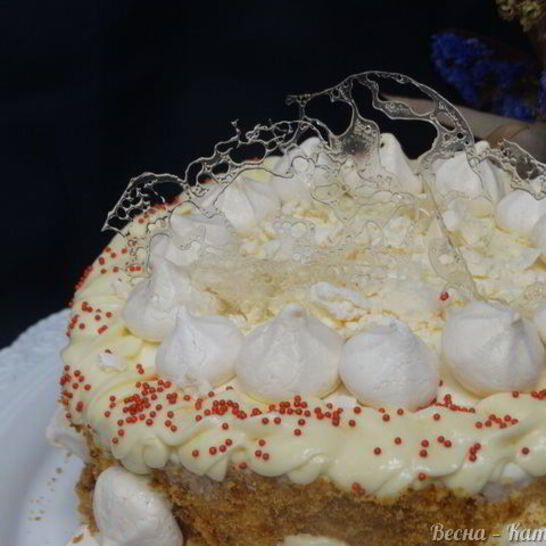 Рецепт торта с меренгами