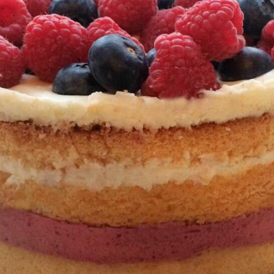 Рецепт торта ягодно-сливочное удовольствие