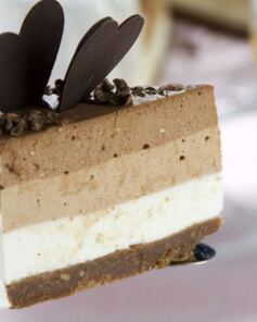 Творожно-шоколадный торт