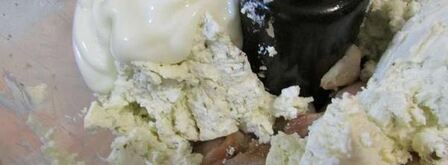 закусочный торт с копченой рыбой. Шаг 8