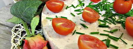 закусочный торт с копченой рыбой. Шаг 11