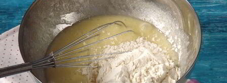 бездрожжевые классические вафли. Шаг 3