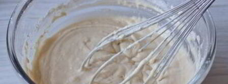 черничные вафли на сметане. Шаг 5