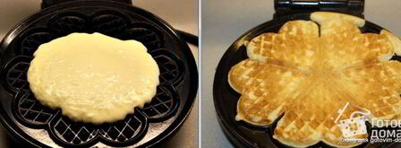 дрожжевые вафли на завтрак. Шаг 5