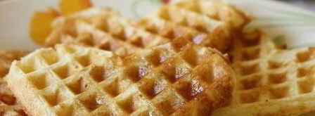 дрожжевые вафли на завтрак. Шаг 6